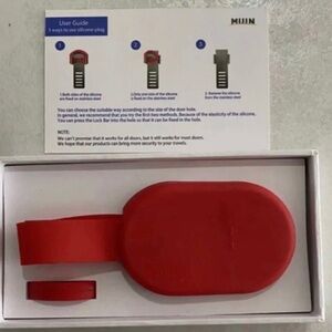 Lot Of 5.  Travel Portable Door Lock.